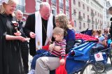 2011 Lourdes Pilgrimage - Archbishop Dolan with Malades (50/267)